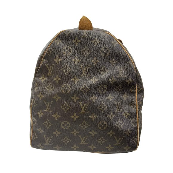 LOUIS VUITTON Keepall 55 Monogram Boston Bag M41424 VI873 Men's Women's - Picture 3 of 10